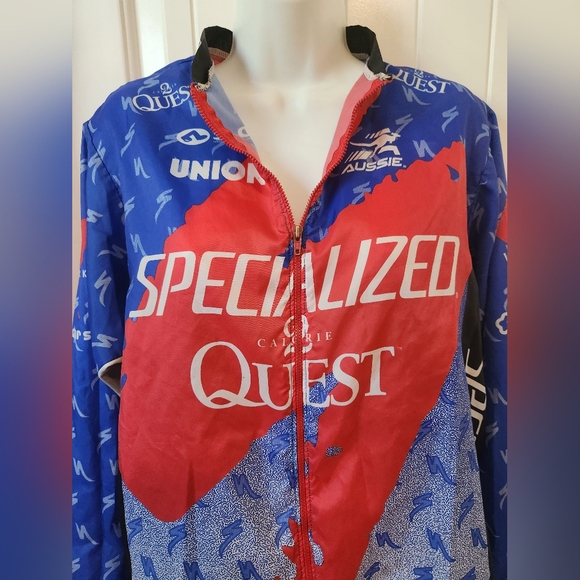 Vintage - Men's Specialized 2 Calorie Quest Cycling Jacket | Sz XL | EUC - Picture 5 of 5